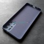Силиконовый чехол для Samsung S20 Plus, серо-фиолетовый