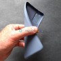 Силиконовый чехол для Samsung S20 Plus, серо-фиолетовый