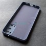 Силиконовый чехол для Samsung S20, серо-фиолетовый