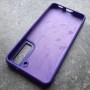 Чехол для Samsung S21 FE, Silicone Case, ультрафиолет