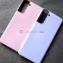 Силиконовый чехол для Samsung S21 Plus, сиреневый