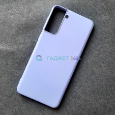Силиконовый чехол для Samsung S21 Plus, фиолетовый
