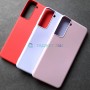 Силиконовый чехол для Samsung S21, фиолетовый Силиконовый чехол для Samsung S21, фиолетовый