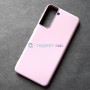 Силиконовый чехол для Samsung S21, сиреневый