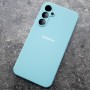 Чехол для Samsung S23 FE, Silicone Case, с логотипом, ментол