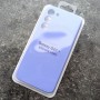 Чехол для Samsung S23 Plus, Silicone Case, с логотипом, фиалковый