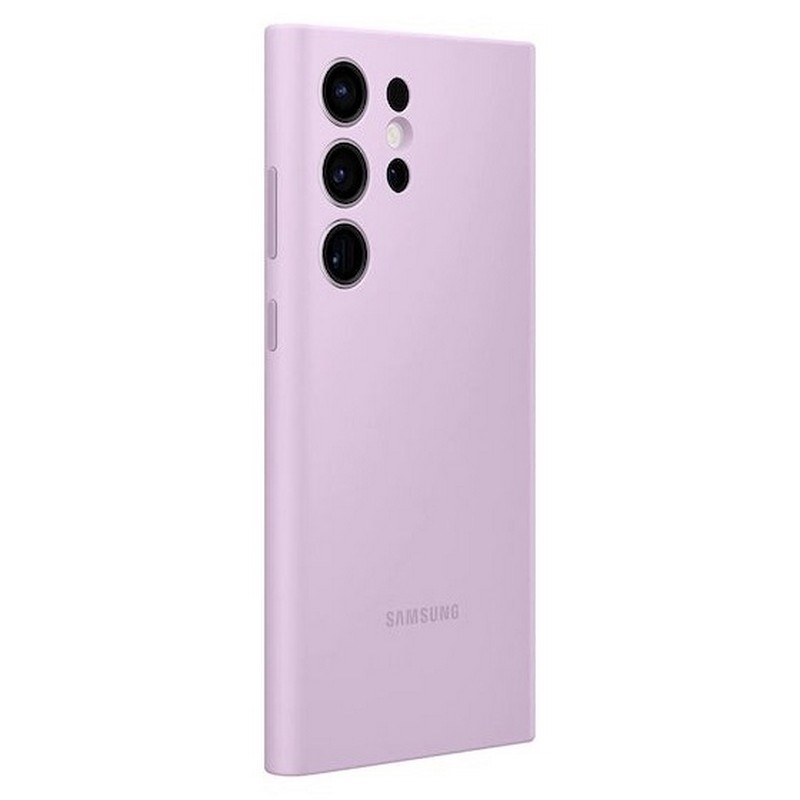 Чехол для Samusng S23 Ultra, Silicone Case, в фирменной упаковке, сирень Чехол для Samusng S23 Ultra, Silicone Case, в фирменной упаковке, сирень