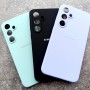 Чехол для Samsung S24 FE, Silicone Case, с логотипом, ментол Чехол для Samsung S24 FE, Silicone Case, с логотипом, ментол
