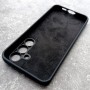 Чехол для Samsung S24 FE, Silicone Case, с логотипом, черный Чехол для Samsung S24 FE, Silicone Case, с логотипом, черный