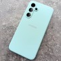 Чехол для Samsung S24 FE, Silicone Case, с логотипом, ментол Чехол для Samsung S24 FE, Silicone Case, с логотипом, ментол