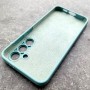 Чехол для Samsung S24 FE, Silicone Case, с логотипом, ментол Чехол для Samsung S24 FE, Silicone Case, с логотипом, ментол