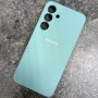 Чехол для Samsung S25 FE, Silicone Case, с логотипом, мятный