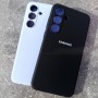 Чехол для Samsung S25 FE, Silicone Case, с логотипом, фиалка Чехол для Samsung S25 FE, Silicone Case, с логотипом, фиалка
