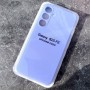 Чехол для Samsung S25 FE, Silicone Case, с логотипом, фиалка Чехол для Samsung S25 FE, Silicone Case, с логотипом, фиалка