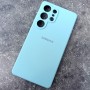 Чехол для Samsung S25 Ultra, Silicone Case, с логотипом, мятный