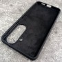 Чехол для Samsung S26, Silicone Case, с логотипом, черный