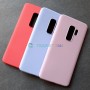 Силиконовый чехол для Samsung S9 Plus, красная камелия