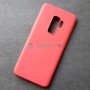 Силиконовый чехол для Samsung S9 Plus, красная камелия