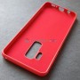 Силиконовый чехол для Samsung S9 Plus, красная камелия