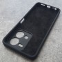 Чехол для Vivo Y35, Silicone Case с логотипом, черный Чехол для Vivo Y35, Silicone Case с логотипом, черный