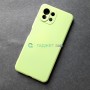 Силиконовый чехол для Xiaomi Mi 11 Lite, светло-зеленый