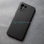 Силиконовый чехол для Xiaomi Mi 11 Lite, черный