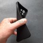 Силиконовый чехол для Xiaomi Mi 11 Lite, черный