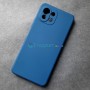 Силиконовый чехол для Xiaomi Mi 11 Lite, синий