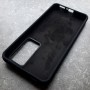 Чехол на Xiaomi Mi 12T / Mi 12T Pro, Silicone Case с логотипом Mi, черный