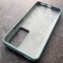 Чехол для Xiaomi Mi 12T / 12T Pro, Silicone Case, с логотипом, ментол