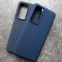 Чехол для Xiaomi Mi 12T, Silicone Case, темно-синий матовый