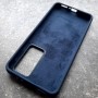 Чехол для Xiaomi Mi 12T, Silicone Case, темно-синий матовый