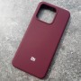 Xiaomi Mi 13, чехол Silicone Case с логотипом, марсала Xiaomi Mi 13, чехол Silicone Case с логотипом, марсала
