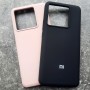 Чехол для Xiaomi Mi 13T / 13T Pro, Silicone Case, с логотипом, черный Чехол для Xiaomi Mi 13T / 13T Pro, Silicone Case, с логотипом, черный