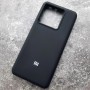 Чехол для Xiaomi Mi 13T / 13T Pro, Silicone Case, с логотипом, черный Чехол для Xiaomi Mi 13T / 13T Pro, Silicone Case, с логотипом, черный