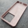 Чехол для Xiaomi Mi 13T / 13T Pro, Silicone Case, с логотипом, розовый песок