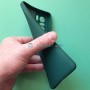 Силиконовый чехол для Xiaomi Poco F3, темно-зеленый