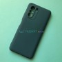 Силиконовый чехол для Xiaomi Poco F3, темно-зеленый