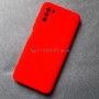 Cиликоновый чехол для Xiaomi Poco M3, красный
