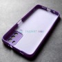 Cиликоновый чехол для Xiaomi Poco M3, сиреневый