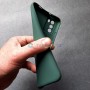 Cиликоновый чехол для Xiaomi Poco M3, темно-зеленый