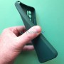 Силиконовый чехол для Xiaomi Poco M3 Pro, темно-зеленый