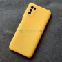 Силиконовый чехол для Xiaomi Poco M3, желтый