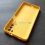 Силиконовый чехол для Xiaomi Poco M3, желтый