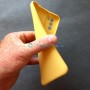 Силиконовый чехол для Xiaomi Poco M3, желтый