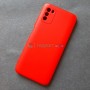 Силиконовый чехол для Xiaomi Poco M3, красная камелия