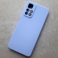 Xiaomi Poco M4 Pro, чехол Silicone Cover, фиолетовый