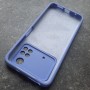 Чехол на Ксяоми Поко М4 Про, Silicone Case, с логотипом, фиолетовый