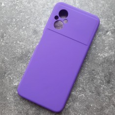 Чехол для Xiaomi Poco M5, Silicone Case, ультрафиолет