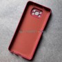 Cиликоновый чехол для Xiaomi Poco X3, марсала